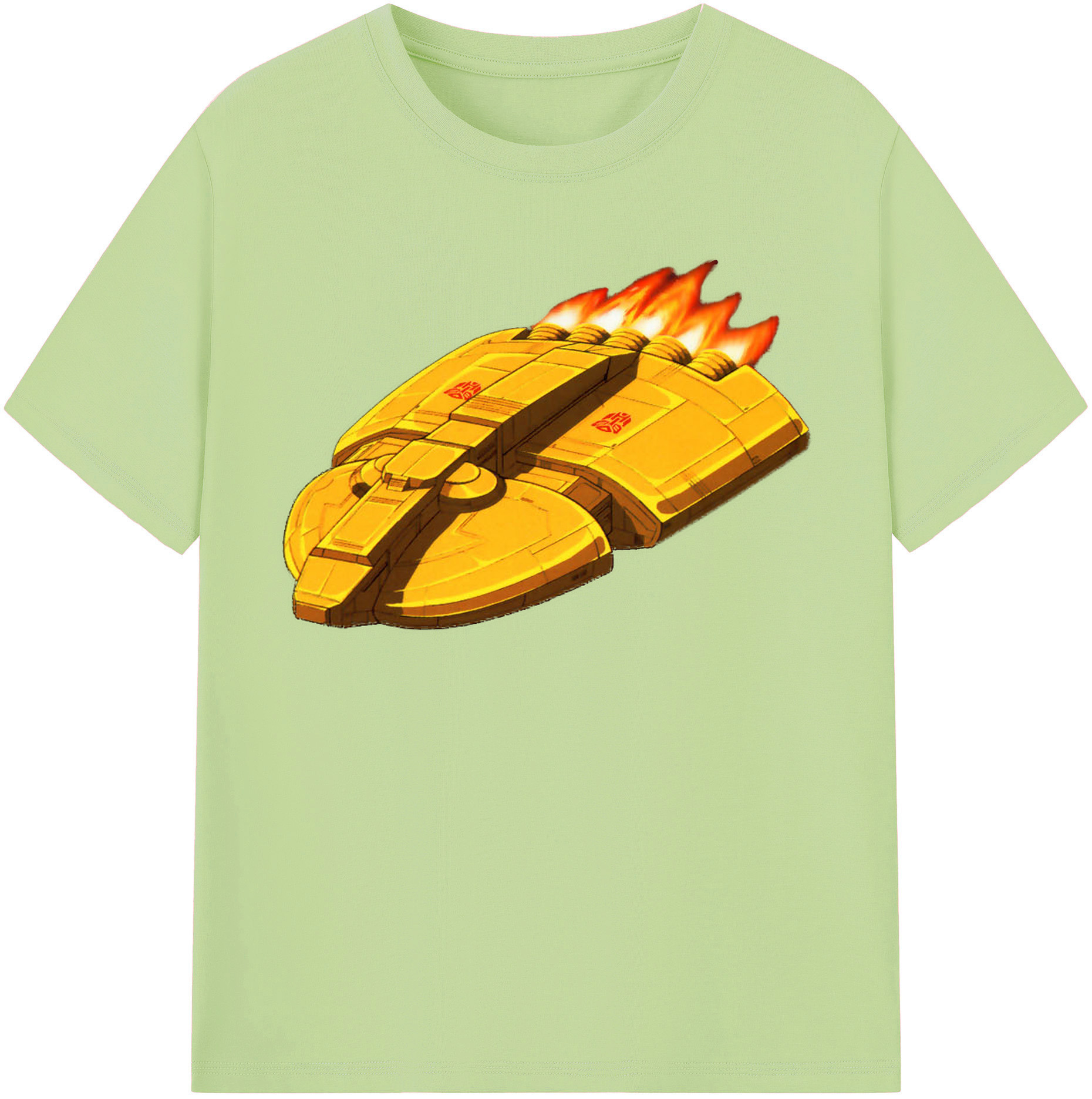 （画像用）  綿100％半袖Tシャツ（フロントプリント）